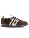 Back 70 Baskets de ville Femme Rocket Velvet DK. Coffee/Gold