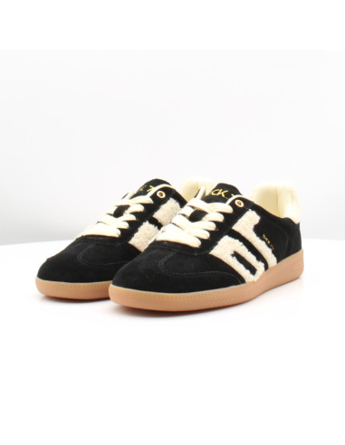 Baskets Femme Back 70 Cloud Noir/Écru – 108005-000299