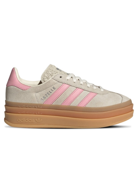 Sneakers junior Adidas Gazelle Bold J beige pink JQ7409