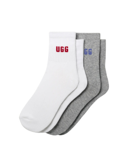 Chaussettes Femme UGG Quinlin Logo Quarter – 1171623-RSF
