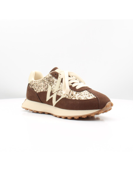 Baskets Femme Vanessa Wu Flow Initials Chocolate – BK2947CH