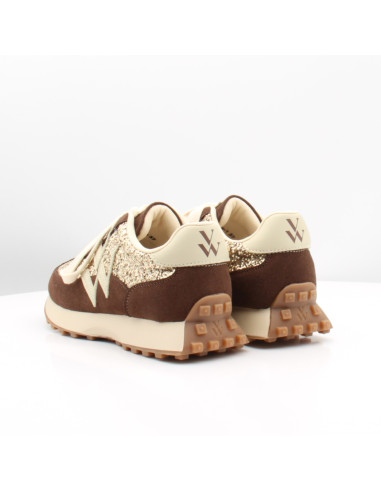 Baskets Femme Vanessa Wu Flow Initials Chocolate – BK2947CH