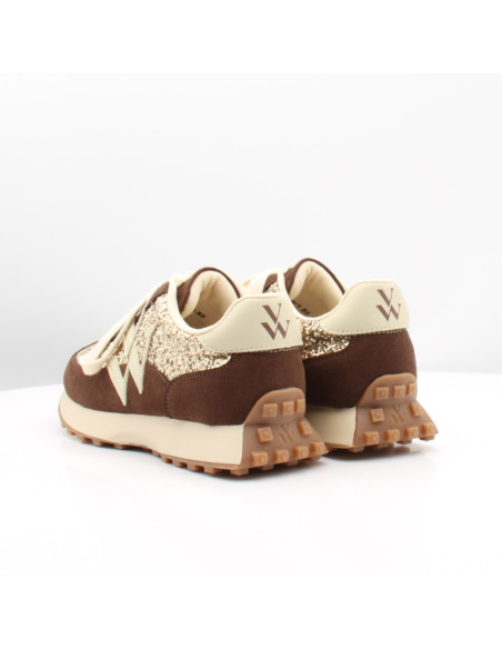 Baskets Femme Vanessa Wu Flow Initials Chocolate – BK2947CH