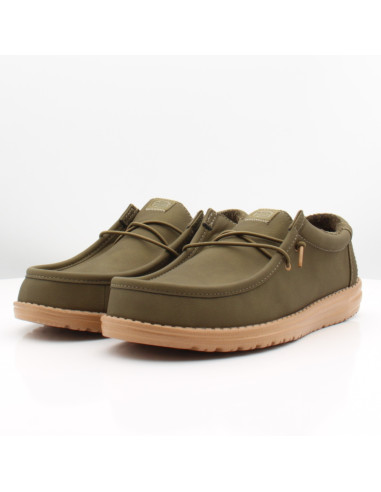 Derbies Homme Dude Wally Classic Dark Olive – 41894-3CY