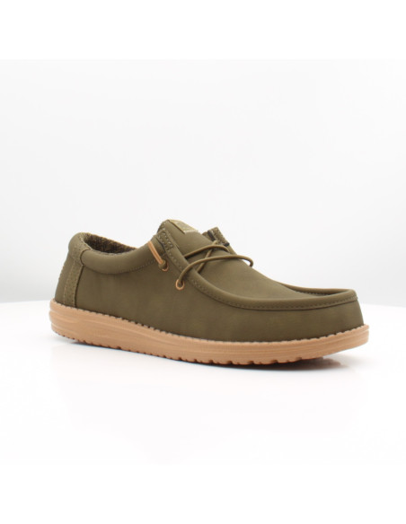 Derbies Homme Dude Wally Classic Dark Olive – 41894-3CY