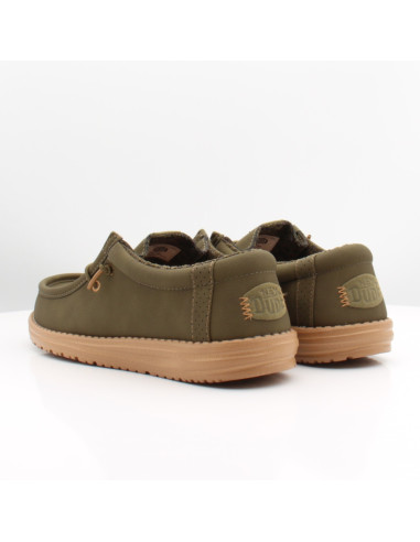 Derbies Homme Dude Wally Classic Dark Olive – 41894-3CY