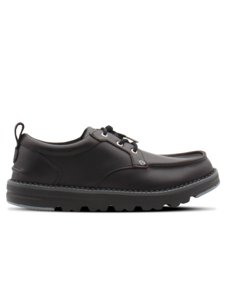 Derbies Homme Dude Flint Moc Leather Noir – 45650-0TA