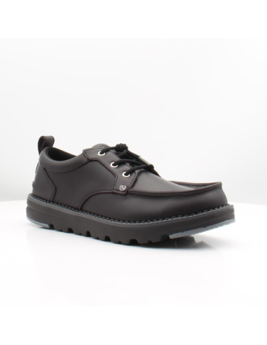 Derbies Homme Dude Flint Moc Leather Noir – 45650-0TA