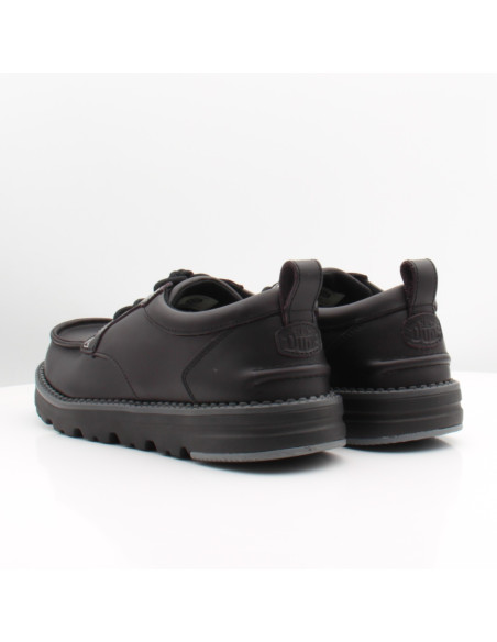 Derbies Homme Dude Flint Moc Leather Noir – 45650-0TA