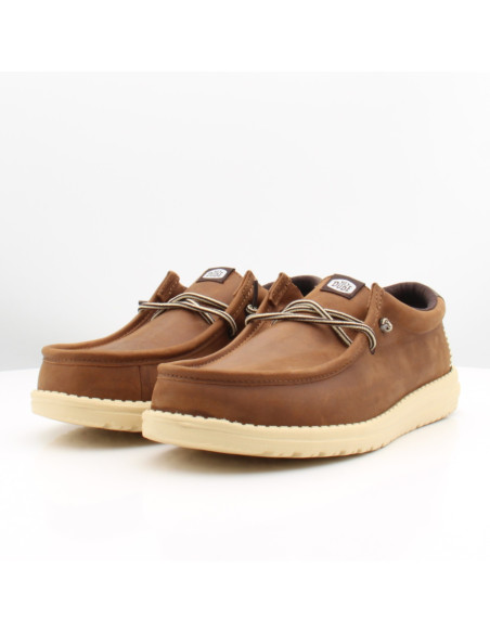 Derbies Homme Dude Wally Full Grain Leather Marron – 45159-2LU