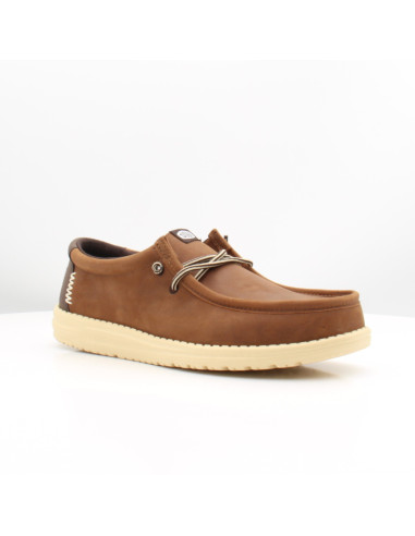 Derbies Homme Dude Wally Full Grain Leather Marron – 45159-2LU