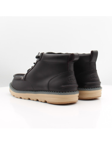 Derbies montantes Homme Dude Flint Boot Leather Noir – 45878-0C4