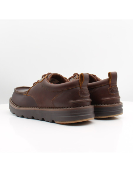 Derbies Homme Dude Flint Moc Leather Marron – 45650-2OC