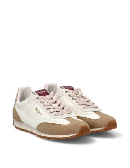 Baskets de Ville Femme Pepe Jeans Jane Subtle W Blanc PLS400030-836
