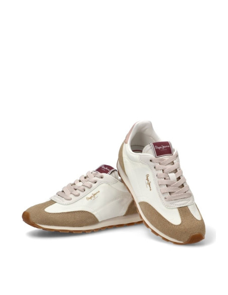 Baskets de Ville Femme Pepe Jeans Jane Subtle W Blanc PLS400030-836