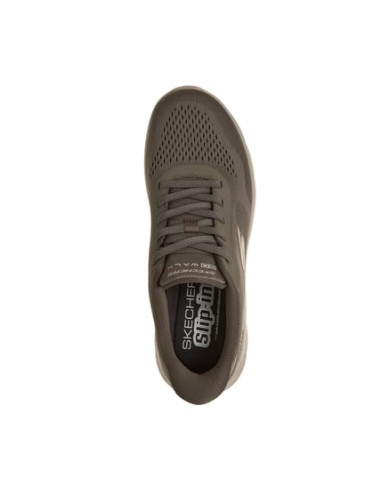 Skechers GO WALK Flex Master Taupe – Baskets Homme