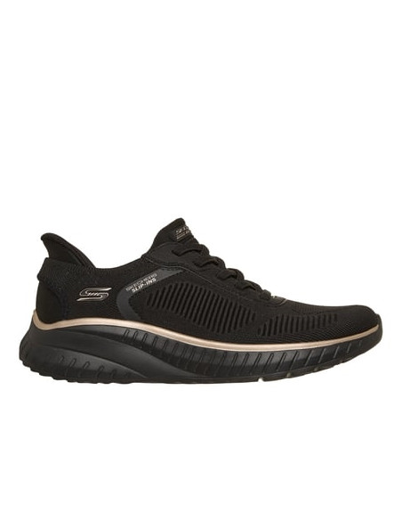 Skechers BOBS Squad Chaos Femme Black Gold | Hylton