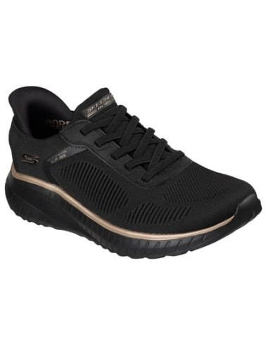 Skechers BOBS Squad Chaos Femme Black Gold | Hylton