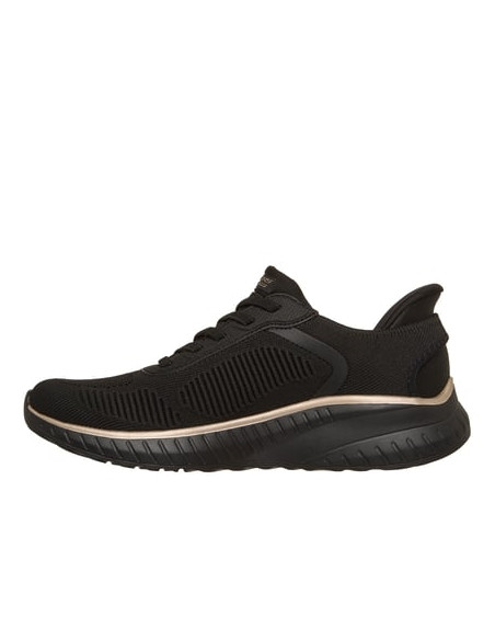 Skechers BOBS Squad Chaos Femme Black Gold | Hylton