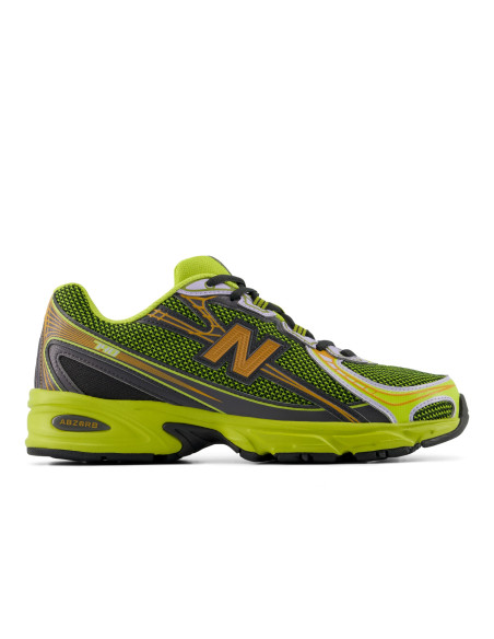New Balance 740 Field Green Black Cement – Sneakers Mixtes