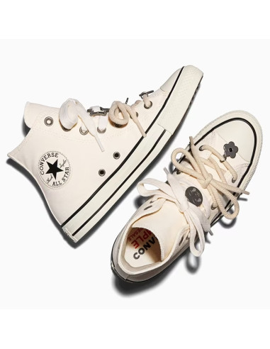 Baskets Montantes Mixte Converse Chuck Taylor All Star Écru – A23867C