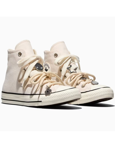 Baskets Montantes Mixte Converse Chuck Taylor All Star Écru – A23867C