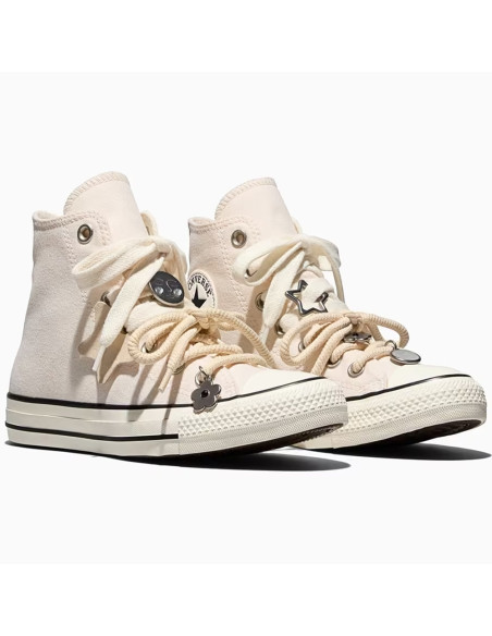 Baskets Montantes Mixte Converse Chuck Taylor All Star Écru – A23867C