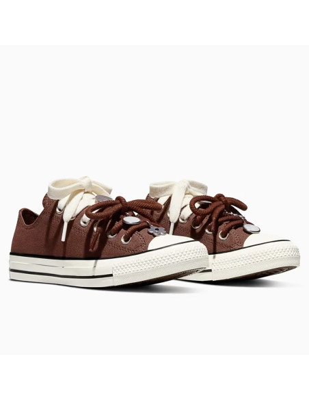 Baskets Mixte Converse Chuck Taylor All Star Ox Marron – A23868C