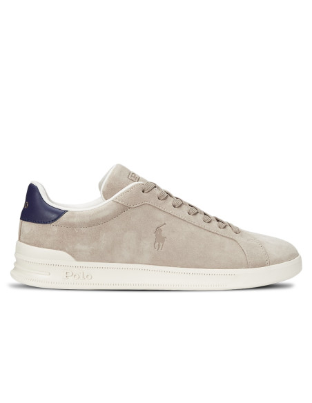 Baskets Homme Polo Ralph Lauren Heritage Court Beige – 809955691003