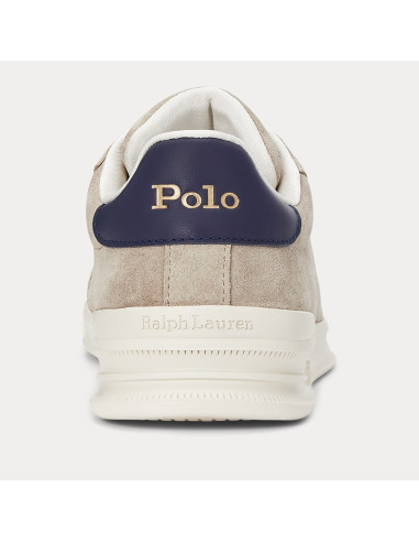 Baskets Homme Polo Ralph Lauren Heritage Court Beige – 809955691003