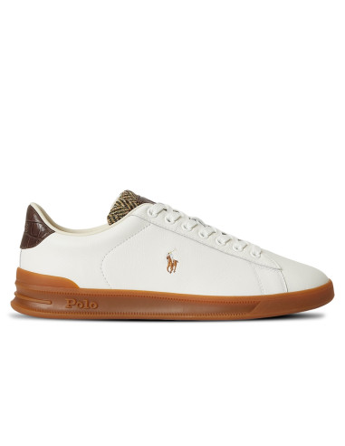 Ralph Lauren Heritage Court Homme White Cacao
