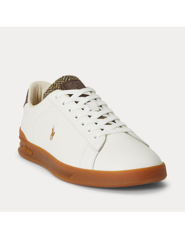 Ralph Lauren Heritage Court Homme White Cacao