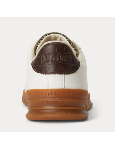 Ralph Lauren Heritage Court Homme White Cacao