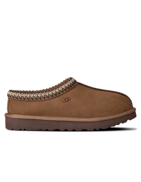 Chaussons Femme UGG Tasman Nubuck Dark Chestnut – 1184353-DKC