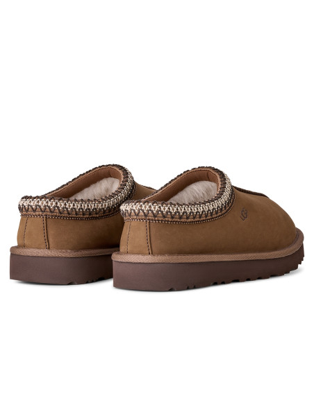 Chaussons Femme UGG Tasman Nubuck Dark Chestnut – 1184353-DKC