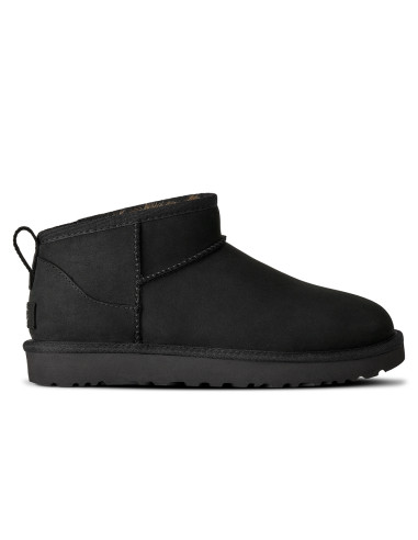 Boots Femme UGG Classic Ultra Mini Nubuck Black – 1184556-BLK