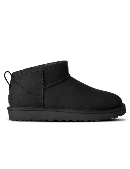Boots Femme UGG Classic Ultra Mini Nubuck Black – 1184556-BLK
