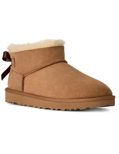 Boots Femme UGG Ultra Mini Bailey Bow Chestnut – 1185491-CHE