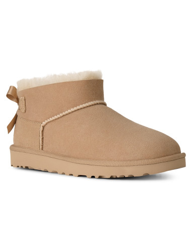 Boots Femme UGG Ultra Mini Bailey Bow Sand – 1185491-SAN