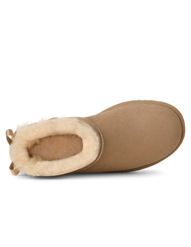 Boots Femme UGG Ultra Mini Bailey Bow Sand – 1185491-SAN