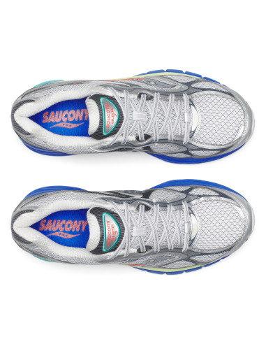 Baskets Femme Saucony ProGrid Guide 7 Gris/Bleu – S101493-1014