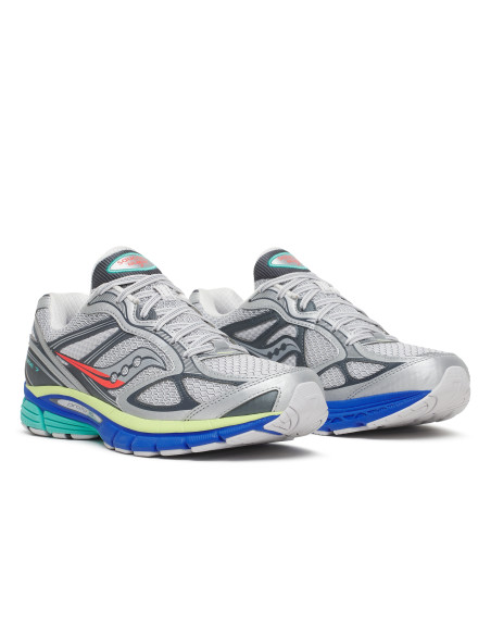 Baskets Femme Saucony ProGrid Guide 7 Gris/Bleu – S101493-1014