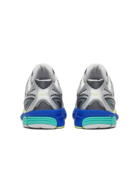 Baskets Femme Saucony ProGrid Guide 7 Gris/Bleu – S101493-1014