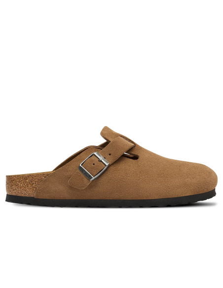 Sabots Mixte Birkenstock Boston Cuir Suédé Marron – 1032813
