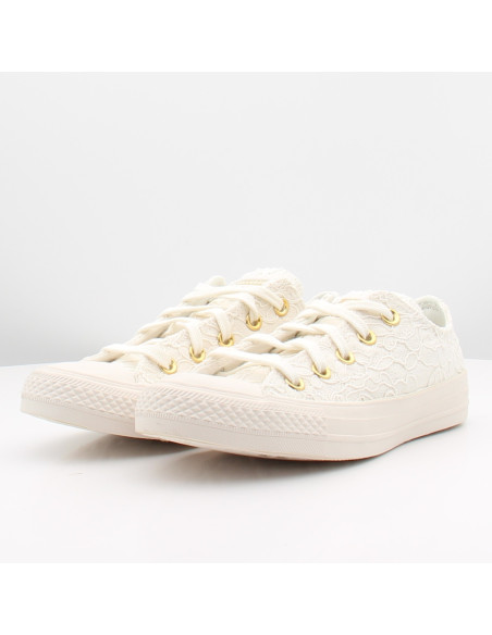 Converse Chuck Taylor All Star Dentelle Blanche Femme – A20573C