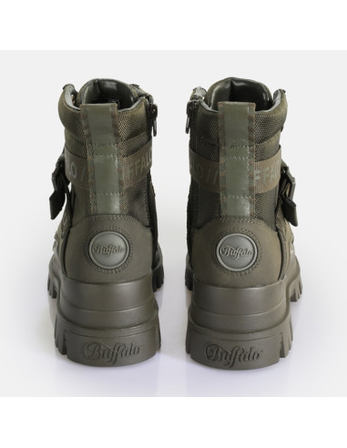 Bottines femme Buffalo Aspha Com1 Laceup Mid