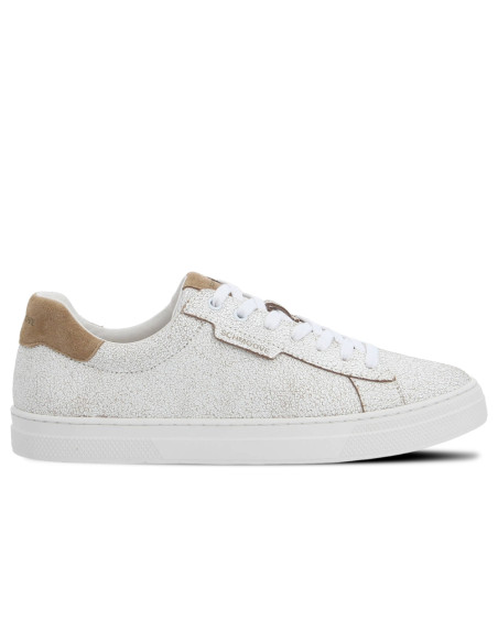 Schmoove Sparkle Sneaker Homme Cracked White Beige