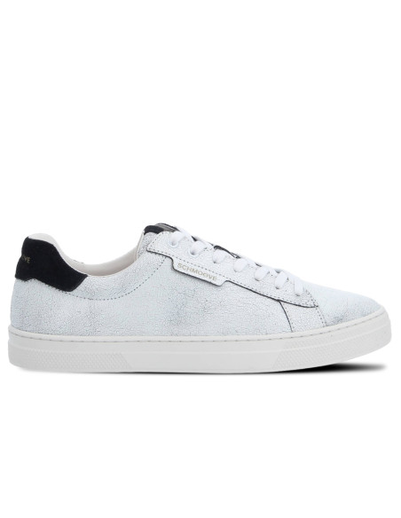 Schmoove Sparkle Sneaker Homme Cracked White Black