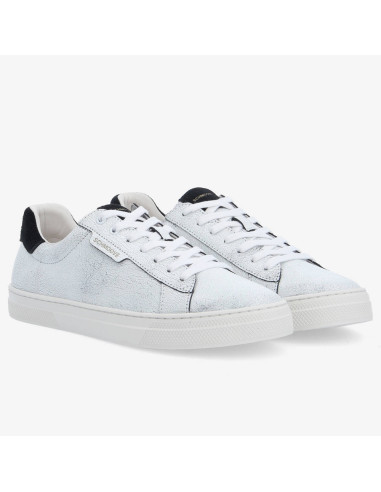 Schmoove Sparkle Sneaker Homme Cracked White Black