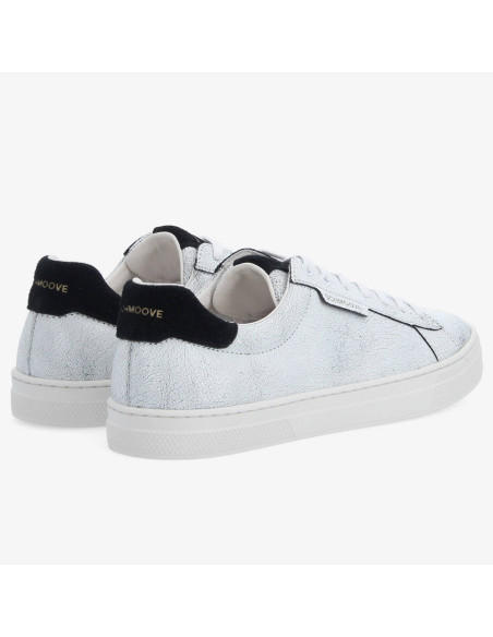 Schmoove Sparkle Sneaker Homme Cracked White Black